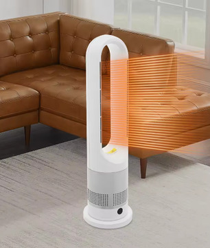 Bladloze Ventilator met Verwarming – 2-in-1 Koelen en; Verwarmen, Stil met Afstandsbediening en Timer
