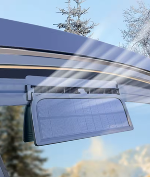 Auto Ventilator op Zonne-energie – 3 Ventilatoren, Raamventilatie met USB en Geurverwijdering