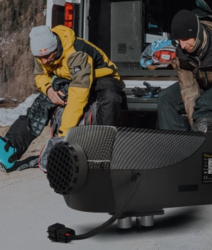 Diesel Luchtverwarmer 8KW – 12V/24V Parkeerverwarming met LCD, Bluetooth en Afstandsbediening