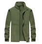 Heren Winterjas Fleece Gevoerd – Winddicht, Warm en Comfortabel Wandeljack