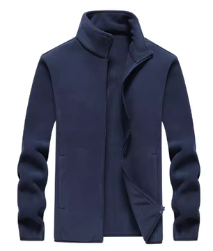 Heren Winterjas Fleece Gevoerd – Winddicht, Warm en Comfortabel Wandeljack