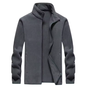 Heren Winterjas Fleece Gevoerd – Winddicht, Warm en Comfortabel Wandeljack
