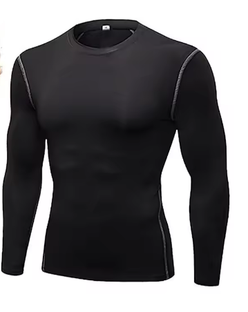 Heren Thermisch Ondergoed Set – 2-Delig Fleece, Warm, Compressie en Comfortabel