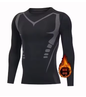 Heren Thermisch Ondergoed Set – 2-Delig Fleece, Warm, Compressie en Comfortabel