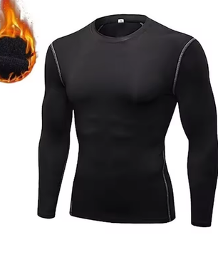 Heren Thermisch Ondergoed Set – 2-Delig Fleece, Warm, Compressie en Comfortabel