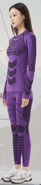 Dames Thermisch Ondergoed Set – 2-Delig Warm, Ademend en Stretch Basislaag
