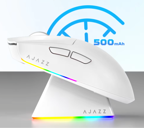 Lichtgewicht Draadloze Gaming Muis 1000Hz – 12.000 DPI Precisie voor PC en Console