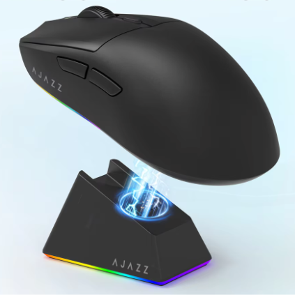 Lichtgewicht Draadloze Gaming Muis 1000Hz – 12.000 DPI Precisie voor PC en Console