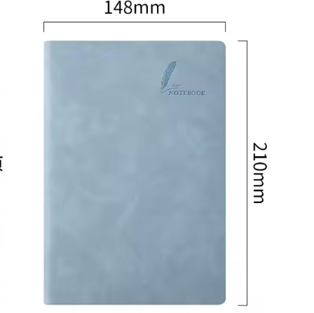 A5 Cornell Grid Notebook – Studieplanner met Gestructureerde Notitie Indeling