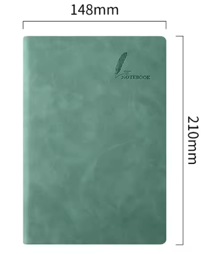 A5 Cornell Grid Notebook – Studieplanner met Gestructureerde Notitie Indeling