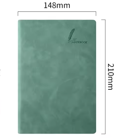 A5 Cornell Grid Notebook – Studieplanner met Gestructureerde Notitie Indeling