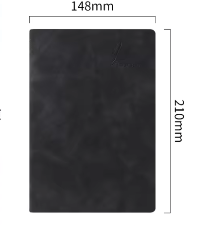 A5 Cornell Grid Notebook – Studieplanner met Gestructureerde Notitie Indeling