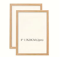 Set van 2 Houten Fotolijsten – Vintage Wandmontage Frames