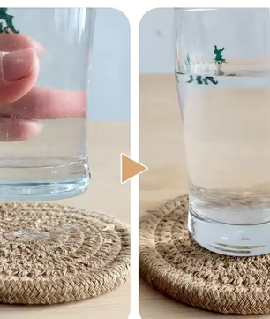 Onderzetters Set van 8 – Absorberende Drankonderzetters voor Tafel