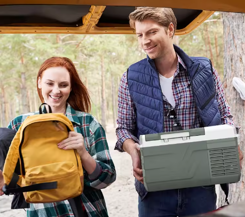 Draagbare Autokoelkast 9L met Compressor – Elektrische Mini Koelbox