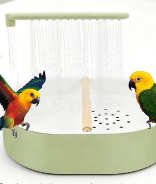 Automatisch Vogelbad met Circulerend Water – USB Elektrische Vogel Douche voor Papegaaien en Parkieten