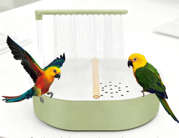 Automatisch Vogelbad met Circulerend Water – USB Elektrische Vogel Douche voor Papegaaien en Parkieten