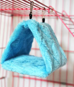 Pluche Vogel Hangmat Tent – Warm Vogelbed voor Papegaaien en Vogelkooien