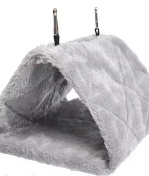 Pluche Vogel Hangmat Tent – Warm Vogelbed voor Papegaaien en Vogelkooien
