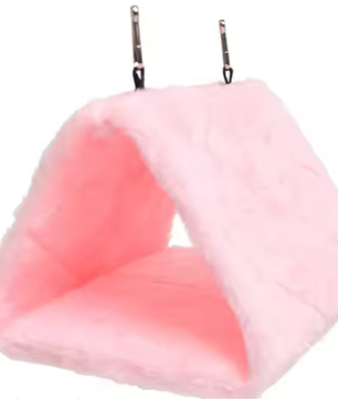Pluche Vogel Hangmat Tent – Warm Vogelbed voor Papegaaien en Vogelkooien