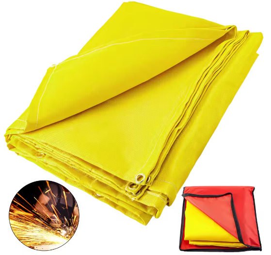 Vuurvaste Lasdeken 305 × 305 cm – Glasvezel Brandwerende Beschermdeken