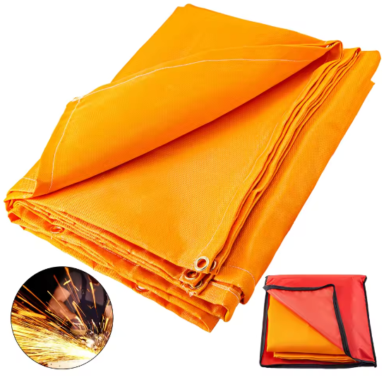 Vuurvaste Lasdeken 305 × 305 cm – Glasvezel Brandwerende Beschermdeken