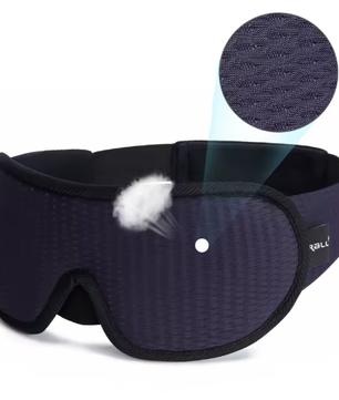 3D Slaapmasker Lichtdicht – Ergonomisch Oogmasker voor Diepe Slaap