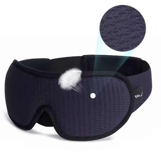 3D Slaapmasker Lichtdicht – Ergonomisch Oogmasker voor Diepe Slaap