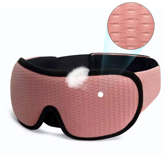 3D Slaapmasker Lichtdicht – Ergonomisch Oogmasker voor Diepe Slaap