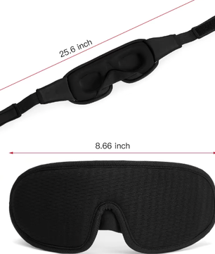 3D Slaapmasker Lichtdicht – Ergonomisch Oogmasker voor Diepe Slaap