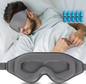 3D Slaapmasker met Oordoppen – Lichtdicht en Verstelbaar voor Diepe Slaap