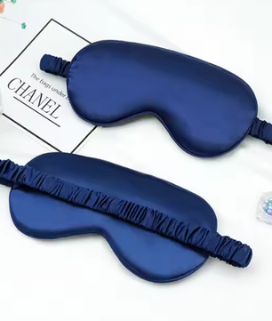 Zijden Slaapmasker – Lichtdicht Oogmasker met Verstelbare Band