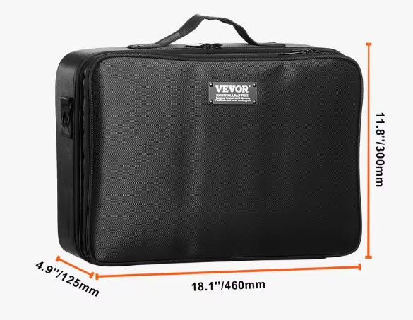 Rollende Make-up Koffer – Grote Opberg Organizer met Wielen en Handvat