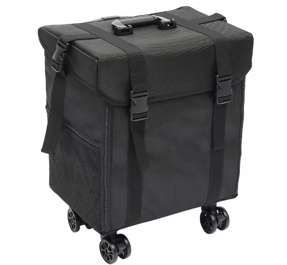 Multifunctionele Kapperstas met Wielen – Professionele Beauty Trolley met 8 Laden