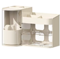 Roterende Make-up Organizer met Laden – Borstelhouder en Cosmetica Opbergdoos
