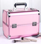 Aluminium Make-up Koffer – Draagbare Cosmetische Organizer met Handvat