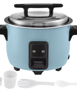 Commerciële Rijstkoker 8L/10L/13L – Aluminium Binnenpot met Antiaanbaklaag en Warmhoudfunctie