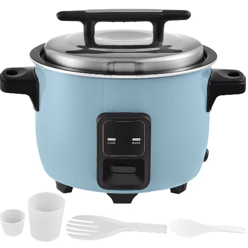 Commerciële Rijstkoker 8L/10L/13L – Aluminium Binnenpot met Antiaanbaklaag en Warmhoudfunctie