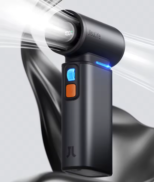 Draagbare Turbo Handventilator – 100 Snelheden, 9000 mAh Batterij en LED Display