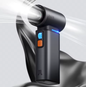 Draagbare Turbo Handventilator – 100 Snelheden, 9000 mAh Batterij en LED Display