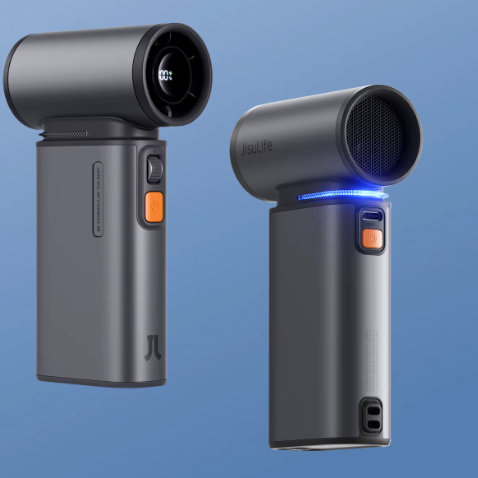 Draagbare Turbo Handventilator – 100 Snelheden, 9000 mAh Batterij en LED Display