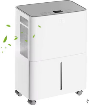 Compacte Luchtontvochtiger 1600 ml – Stil en Energiezuinig met Afvoerslang
