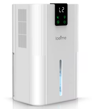Compacte Luchtontvochtiger 2800 ml – Stil met Touch Display, Timer en RGB Verlichting