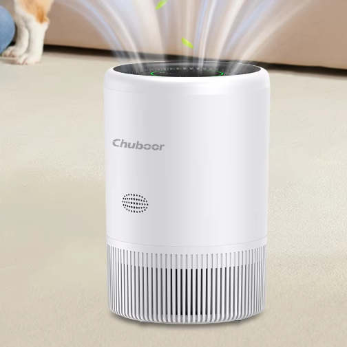 Slimme Luchtreiniger met HEPA Filter en App-bediening – Stil, Krachtig en Geschikt voor Huisdieren