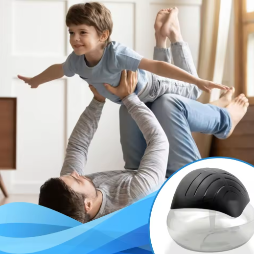 Waterbasis Luchtreiniger met Aroma Diffuser en 7 LED Kleuren – Stil, Verfrissend en Sfeervol