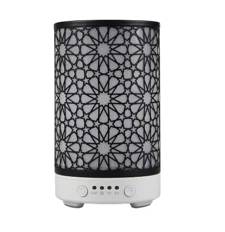 100ml Aroma Diffuser met LED Licht en Timer – Ultrasoon, Stil en Compact