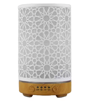100ml Aroma Diffuser met LED Licht en Timer – Ultrasoon, Stil en Compact