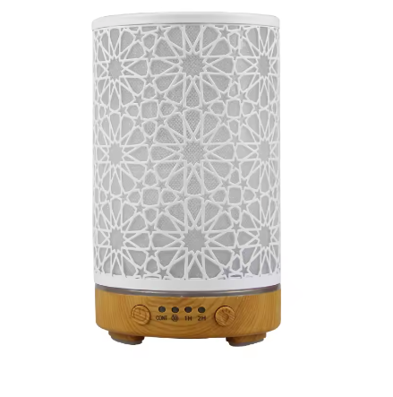100ml Aroma Diffuser met LED Licht en Timer – Ultrasoon, Stil en Compact