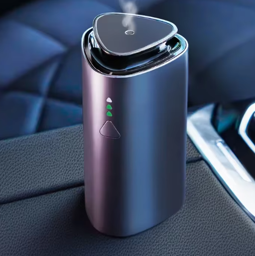 Auto Aroma Diffuser met USB Opladen en Luchtbevochtiger – Draadloos en Compact