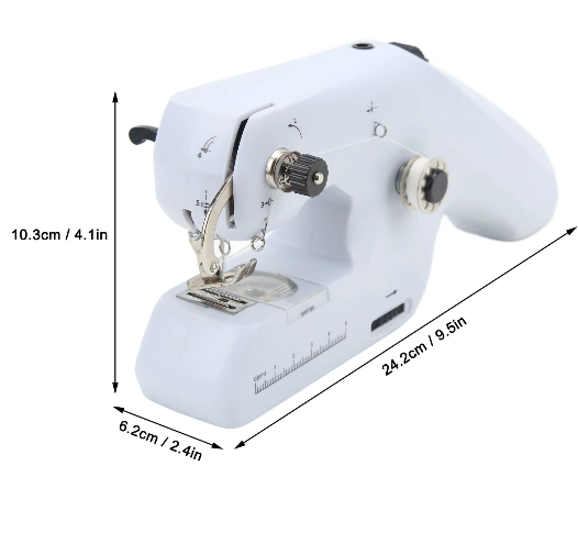 Draagbare Handnaaimachine – Elektrisch Dual Line met Ergonomische Handgreep